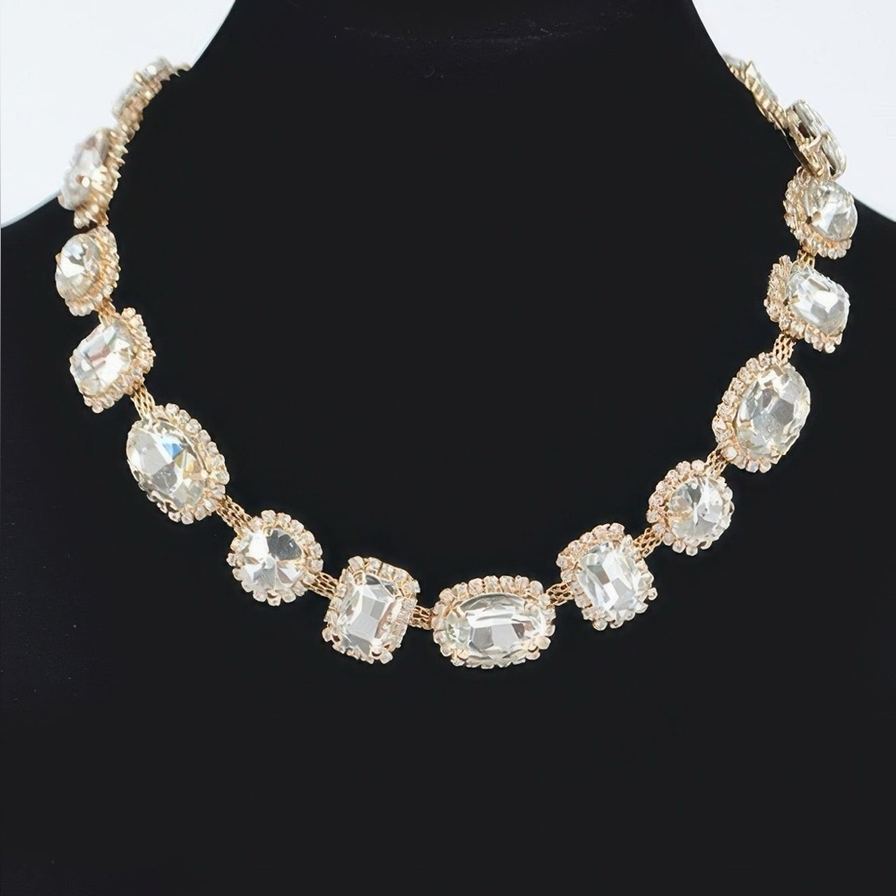 Multi Shape Stone Necklace